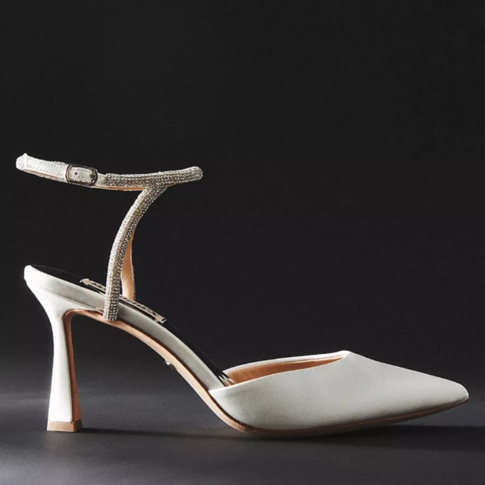 Badgley Mischka Kamilah Satin Heels
